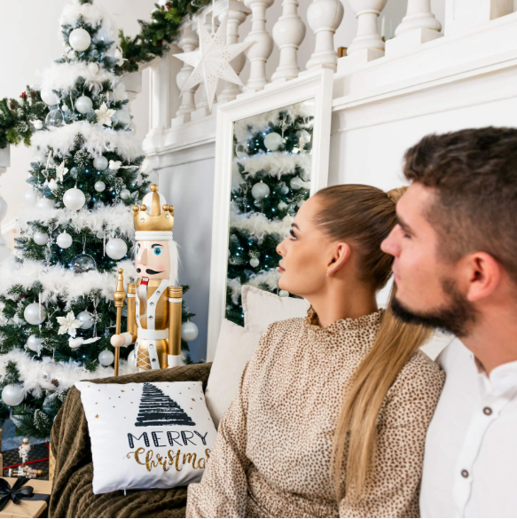 CHOINKA KLASYCZNA SOSNA DIAMENTOWA - OŚNIEŻONA