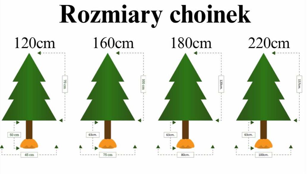 CHOINKA NA PNIU OŚNIEŻONA Z SZYSZKAMI