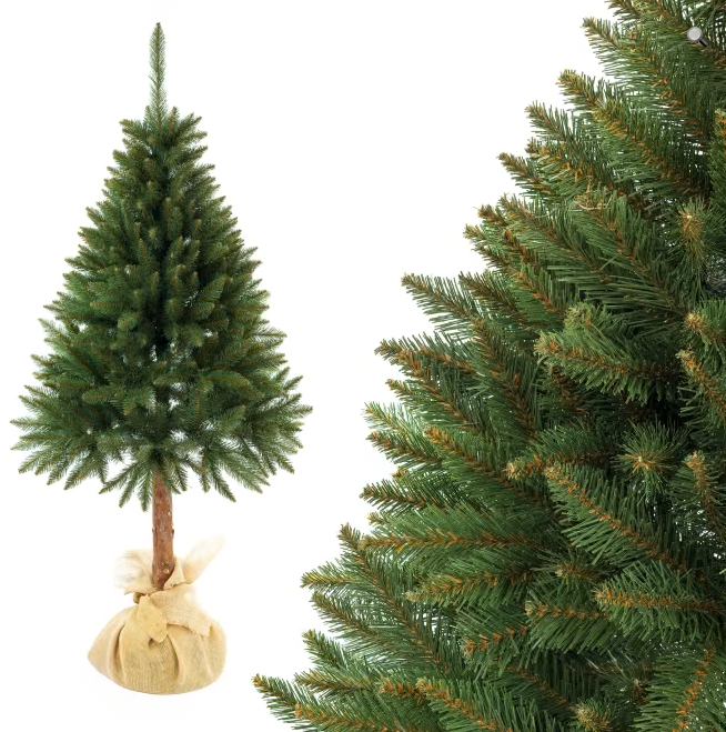 CHOINKA NA PNIU ŚWIERK NATURALNY 100% PE