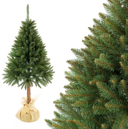 CHOINKA NA PNIU ŚWIERK NATURALNY 100% PE