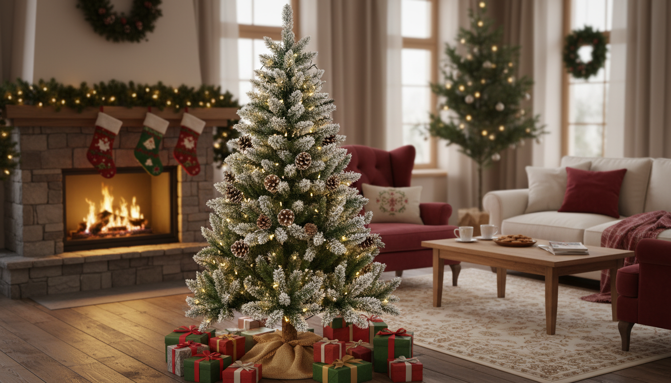 wygeneruj choinkę na pniu które zdjęcia masz dostępne w naszej galerii w klimacie świątecznym w domu 